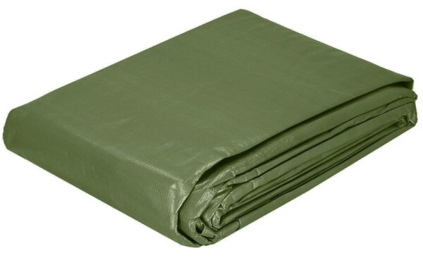 Krycí plachta s oky 3x5 m, 120g PE, zelená SPRINGOS PROTECT