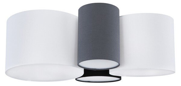 Globo 15586-4D přisazené stropní svítidlo Makki 4x15W | E27 - bílá, černá, šedá