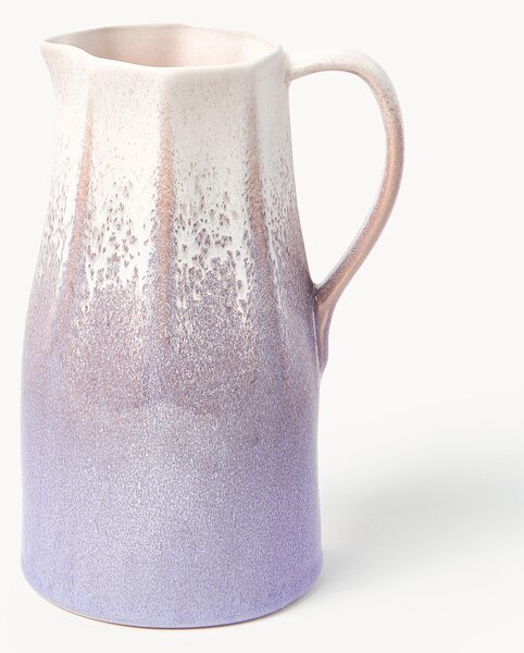 Ručně vyrobená karafa's reaktivní glazurou Vinci, 1,5 l