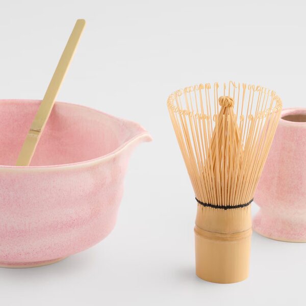 HOME & YOU Matcha set 4 ks - růžová