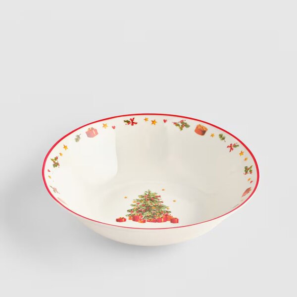 HOME & YOU Miska stromek 18 cm - bílá