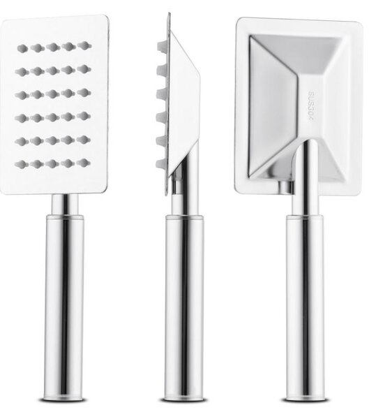Erga Dual, podomítková sprchová sada s dešťovou sprchou 30×30, chromová, ERG-YKA-BP.DUAL30