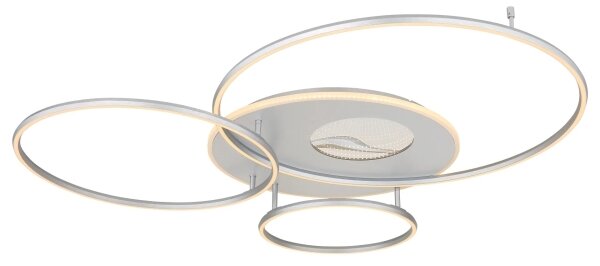 Globo 48466-70ASH-LED St stropní svítidlo INVERTINA 70W/230V Wi-Fi Tuya chrom+DO