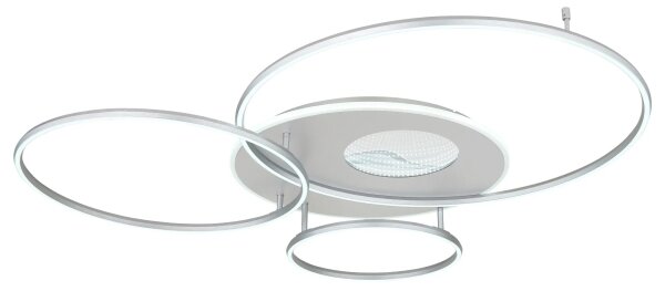Globo 48466-70ASH-LED St stropní svítidlo INVERTINA 70W/230V Wi-Fi Tuya chrom+DO