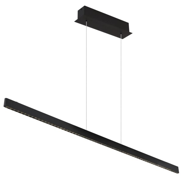 Globo 17013HB - LED Stm dot lustr na lanku DENTSY LED/43W/230V 4000K černá