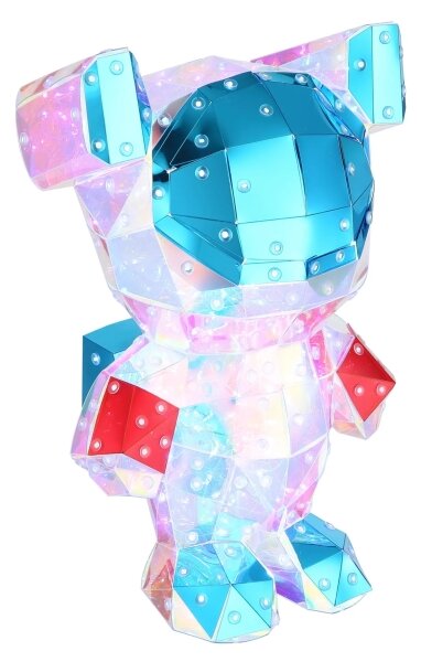 Globo 28085 - LED Stolní dekorace v dár bal BRONDAR 0,03W/5V USB vesmírný medvěd