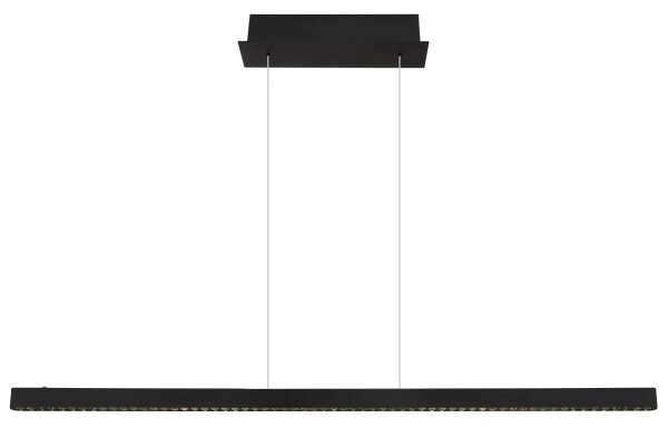 Globo 17013HB - LED Stm dot lustr na lanku DENTSY LED/43W/230V 4000K černá