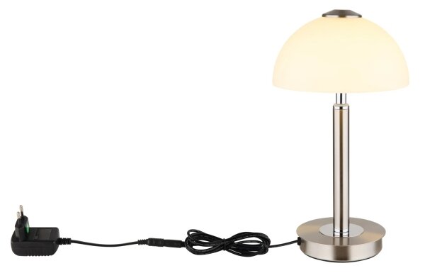 Globo 21953N - LED Stm dotyková stolní lampa ULDIN LED/7W/230V 3000K matný chrom