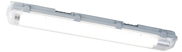 TL svítidlo šedé vč. LED 15W 2250 lm 4000K IP65 - Base