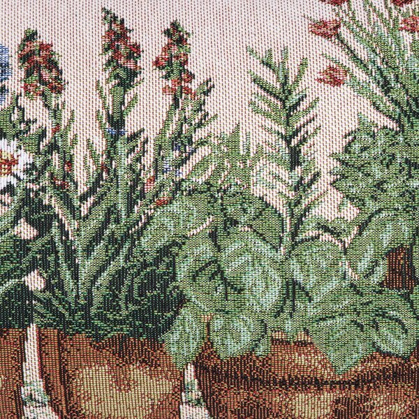 Povlak MOTIV bylinky zelenobéžová 30 x 50 cm