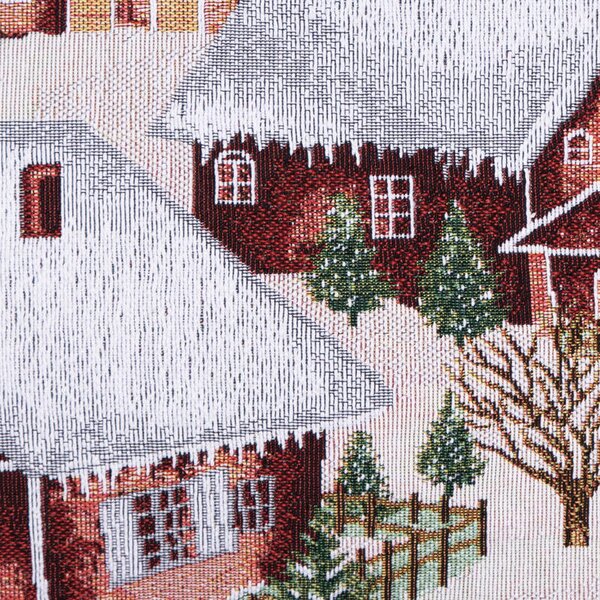 Povlak MOTIV polární ves červenobílá 45 x 45 cm