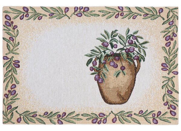Prostírání MOTIV olivy béžovozelená 32 x 48 cm