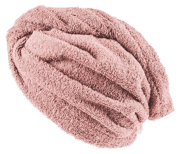 XPOSE® Froté turban na vlasy VERONA - perlový 30x75 cm