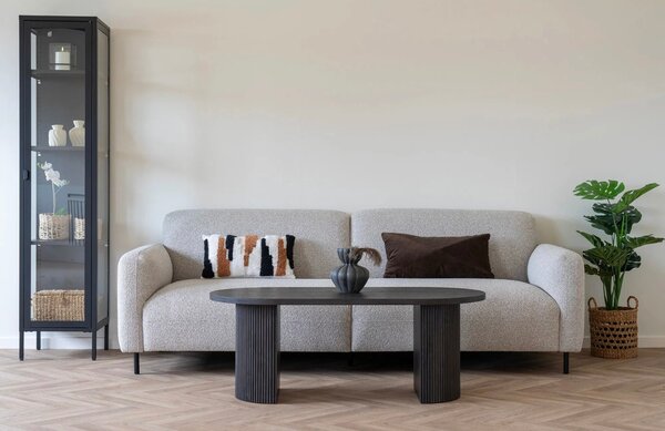 Nordic Living Bouclé pohovka Salvador 228 cm