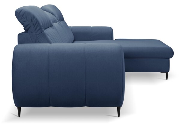 Rohová sedací souprava Bionic (modrá) (P). Akce -26%