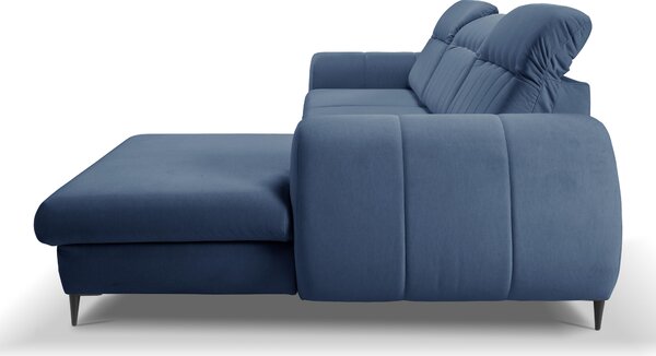 Rohová sedací souprava Bionic (modrá) (P). Akce -26%