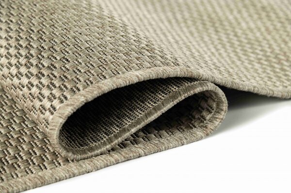 Makro Abra Kusový koberec venkovní Sisal CORDA 1001 1 101 Jednobarevný béžový Rozměr: 60x200 cm