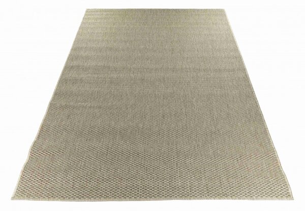 Makro Abra Kusový koberec venkovní Sisal CORDA 1001 1 101 Jednobarevný béžový Rozměr: 60x200 cm