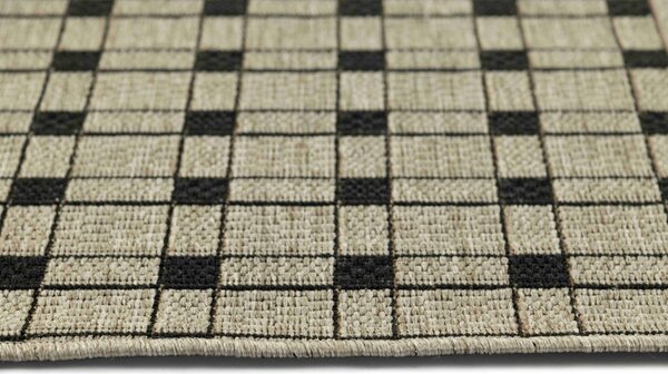 Makro Abra Běhoun venkovní Sisal CORDA 1013 1 151 béžový černý Šíře: 70 cm