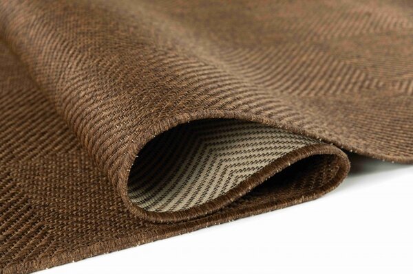 Makro Abra Běhoun venkovní Sisal CORDA 1001 1 303 Jednobarevný hnědý Šíře: 80 cm