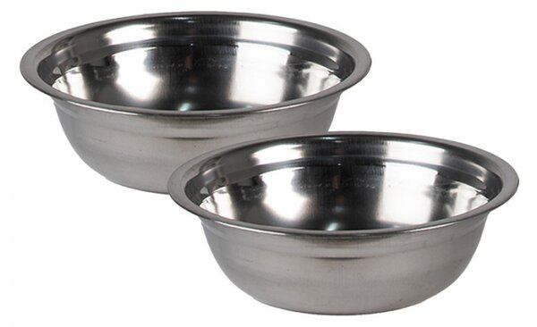 Miska na krmivo pro zvířata 40x22x12 cm / 2x500 ml – 2x500 ml