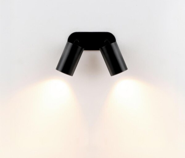 IMPR 565758 Deko-Light vestavné bodové svítidlo Can Tilt kulaté, 2x 7,5 W GU10, černá