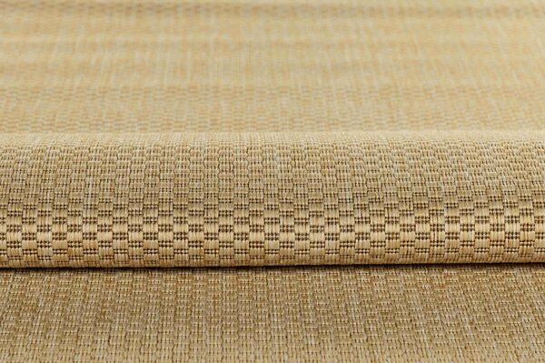 Makro Abra Kusový koberec venkovní Sisal CORDA 1001 1 202 Jednobarevný světle béžový Rozměr: 60x100 cm