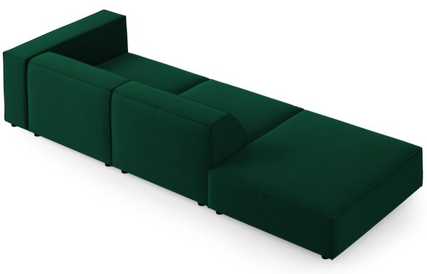 -25 % Dny MOMENTI– Cosmopolitan Design Sametová pohovka Arendal 262 cm, levá
