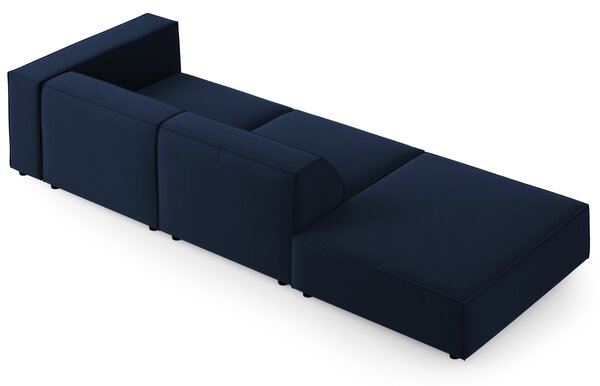 -25 % Dny MOMENTI– Cosmopolitan Design Sametová pohovka Arendal 262 cm, levá
