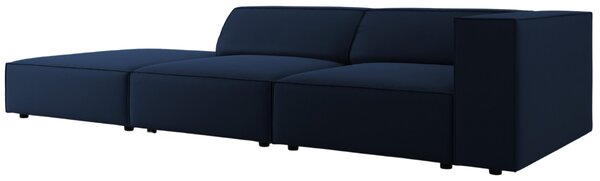 -25 % Dny MOMENTI– Cosmopolitan Design Sametová pohovka Arendal 262 cm, levá