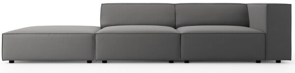 -25 % Dny MOMENTI– Cosmopolitan Design Sametová pohovka Arendal 262 cm, levá