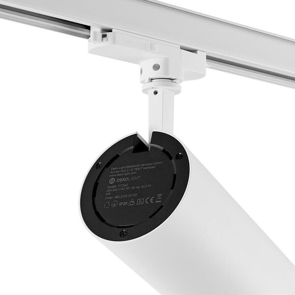 IMPR 707242 Deko-Light 3-fázové bodové svítidlo - Lucea 40 Tilt, 40 W, DALI, 4000 K, bílá