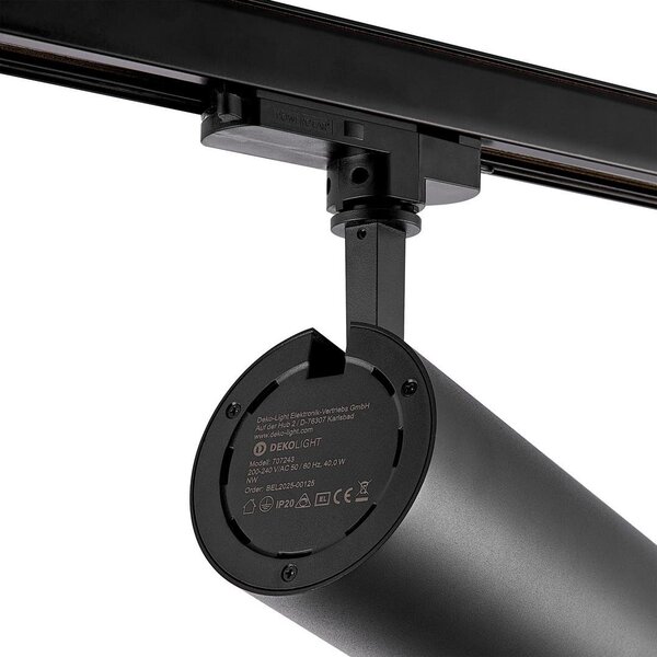 IMPR 707243 Deko-Light 3-fázové bodové svítidlo - Lucea 40 Tilt, 40 W, DALI, 4000 K, černá