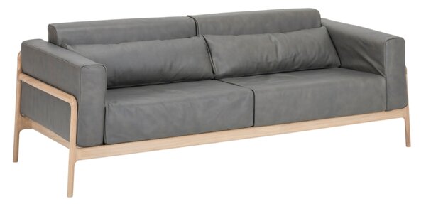 -25 % Dny MOMENTI– Gazzda Kožená pohovka Fawn 210 cm