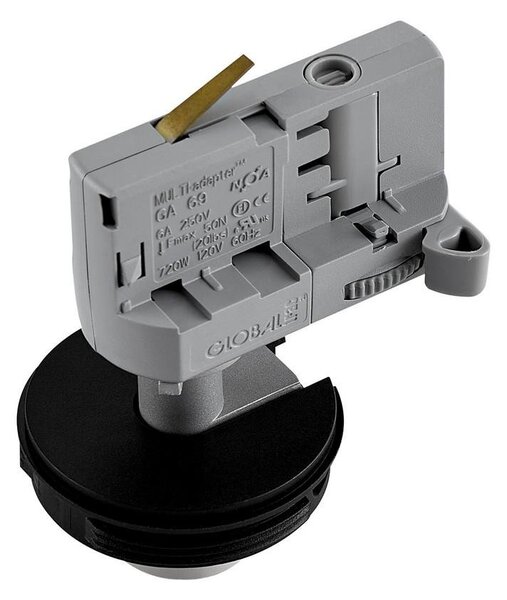 IMPR 707248 Deko-Light 3-fázové bodové svítidlo Can základna, 1x max. 7,5 W GU10, stříbrná