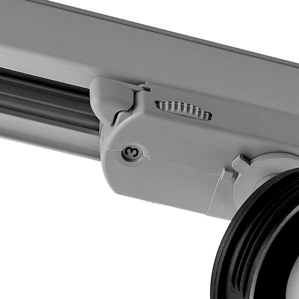 IMPR 707248 Deko-Light 3-fázové bodové svítidlo Can základna, 1x max. 7,5 W GU10, stříbrná