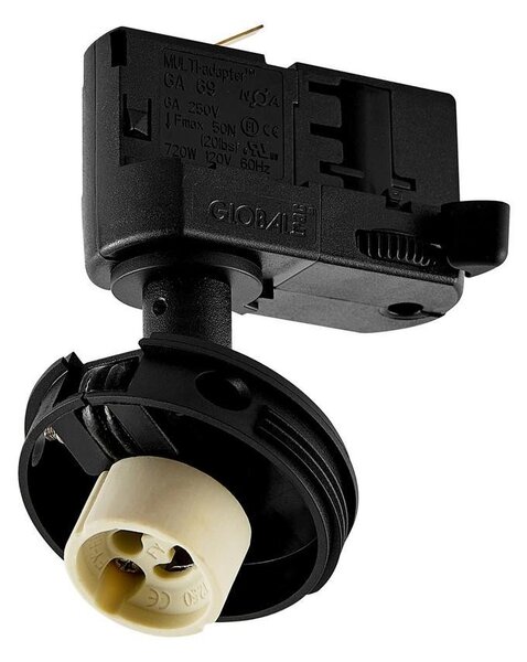 IMPR 707247 Deko-Light 3-fázové bodové svítidlo Can základna, 1x max. 7,5 W GU10, černá