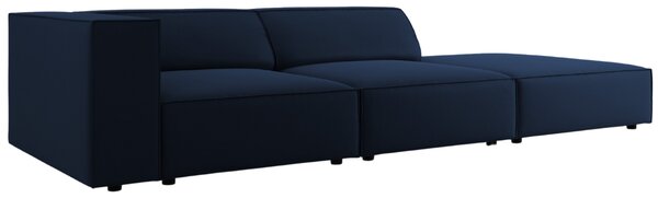-25 % Dny MOMENTI– Cosmopolitan Design Sametová pohovka Arendal 262 cm, pravá