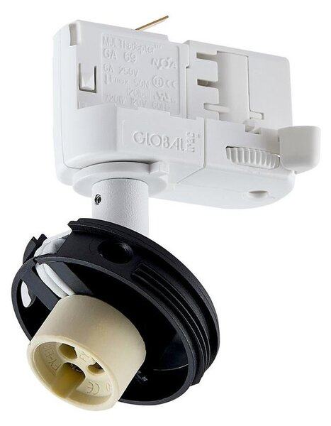 IMPR 707246 Deko-Light 3-fázové bodové svítidlo Can základna, 1x max. 7,5 W GU10, bílá