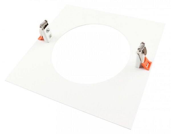 IMPR 931051 Deko-Light příslušenství - redukční kroužek pro zapuštěná svítidla hranatý 240/180 mm, bílá
