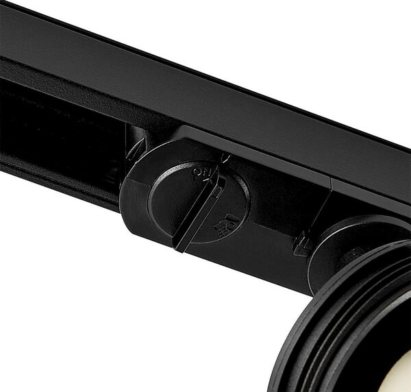IMPR 707250 Deko-Light 1-fázový kolejnicový systém bodové svítidlo Can základna, 1x max. 7,5 W, GU10, černá