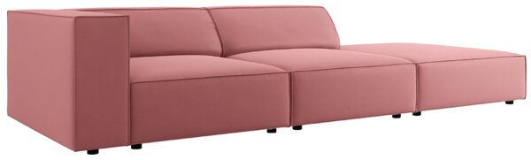 -25 % Dny MOMENTI– Cosmopolitan Design Sametová pohovka Arendal 262 cm, pravá