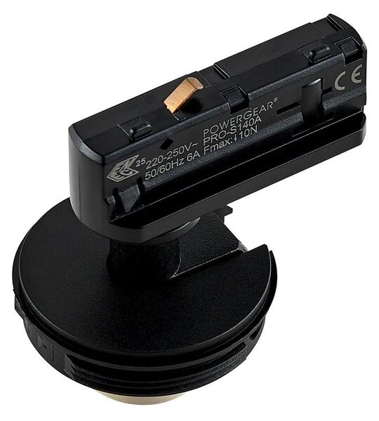 IMPR 707250 Deko-Light 1-fázový kolejnicový systém bodové svítidlo Can základna, 1x max. 7,5 W, GU10, černá