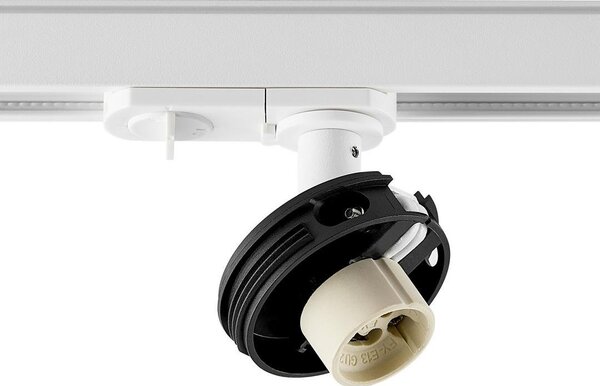 IMPR 707249 Deko-Light 1-fázový kolejnicový systém bodové svítidlo Can základna, 1x max. 7,5 W, GU10, bílá