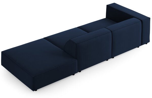 -25 % Dny MOMENTI– Cosmopolitan Design Sametová pohovka Arendal 262 cm, pravá
