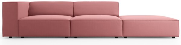-25 % Dny MOMENTI– Cosmopolitan Design Sametová pohovka Arendal 262 cm, pravá
