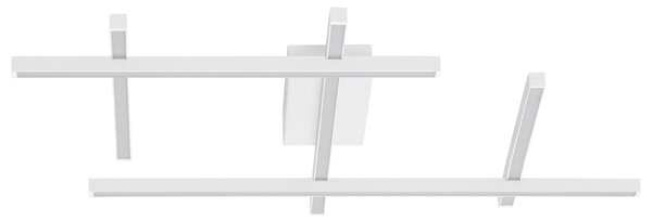 Bílé kovové stropní LED světlo Nova Luce Pace 80 cm