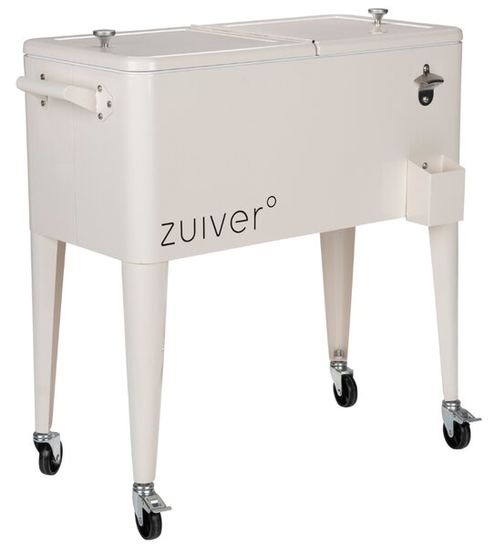 Krémově bílý kovový chladící box ZUIVER BE COOL 78 x 39 cm