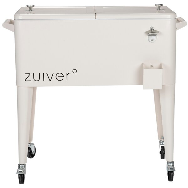 Krémově bílý kovový chladící box ZUIVER BE COOL 78 x 39 cm