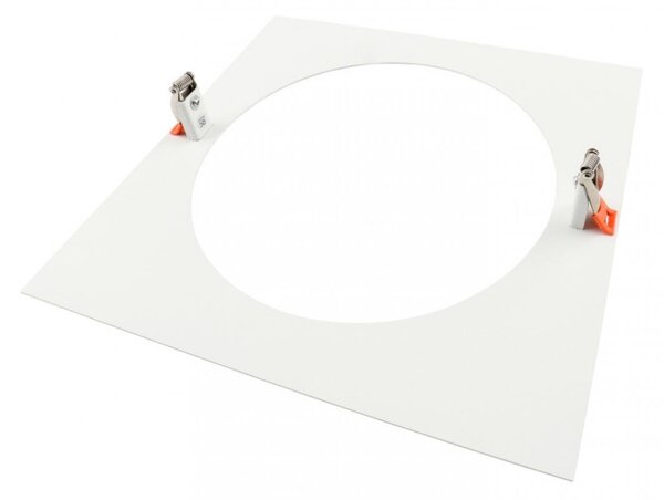 IMPR 930976 Deko-Light příslušenství - redukční kroužek pro zapuštěná svítidla hranatý 280/210 mm, bílá